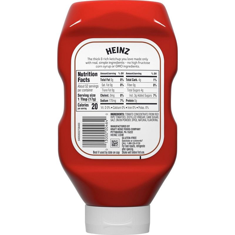 slide 11 of 13, Heinz Simply Heinz Tomato Ketchup - 31oz, 31 oz