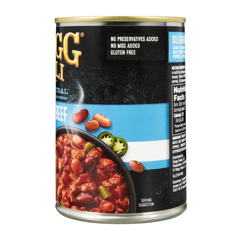 slide 7 of 7, Stagg Chili Gluten Free Silverado Beef Chili with Beans - 15oz, 15 oz