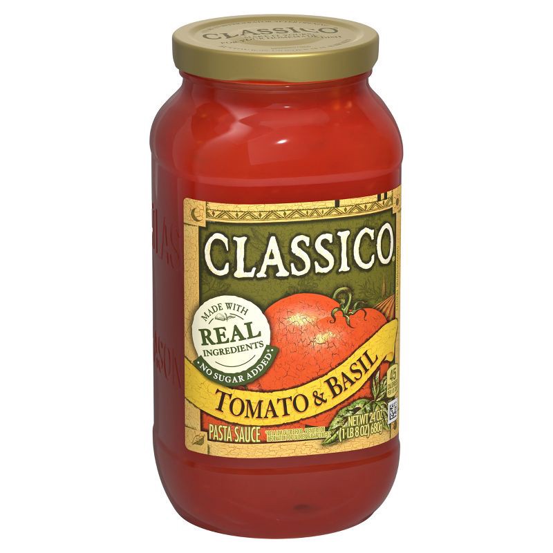 slide 14 of 14, Classico Tomato and Basil Pasta Sauce - 24oz, 24 oz