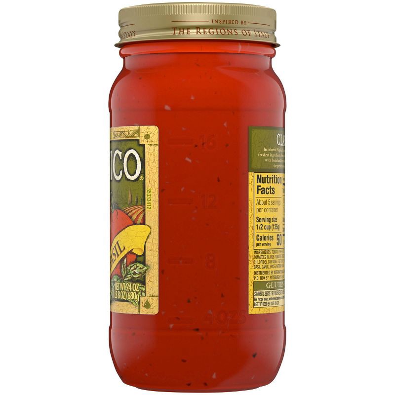 slide 11 of 14, Classico Tomato and Basil Pasta Sauce - 24oz, 24 oz