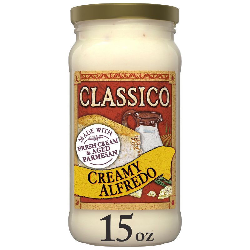 slide 1 of 10, Classico Creamy Alfredo Pasta Sauce -15oz, 15 oz