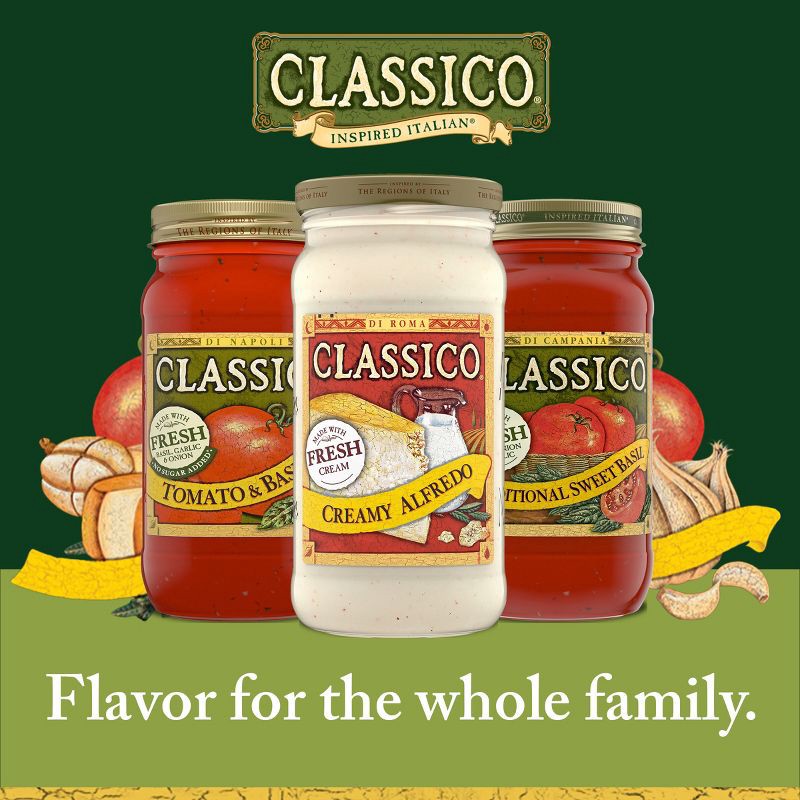slide 7 of 10, Classico Creamy Alfredo Pasta Sauce -15oz, 15 oz