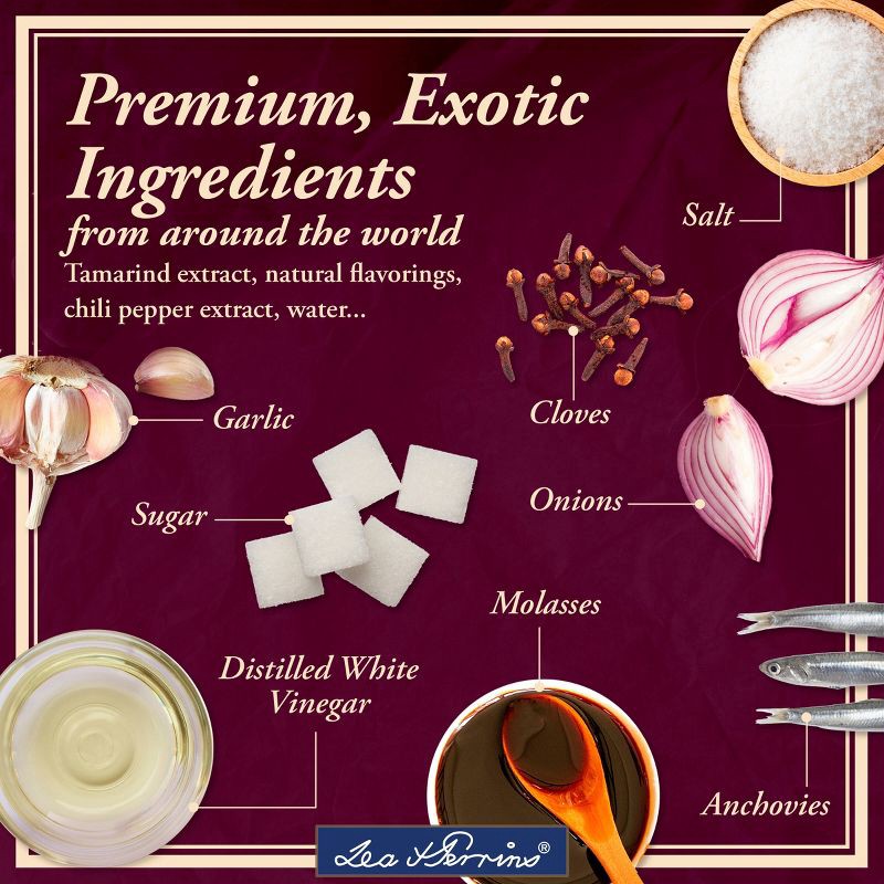 slide 5 of 11, Lea & Perrins Original Worcestershire Sauce - 10oz, 10 oz