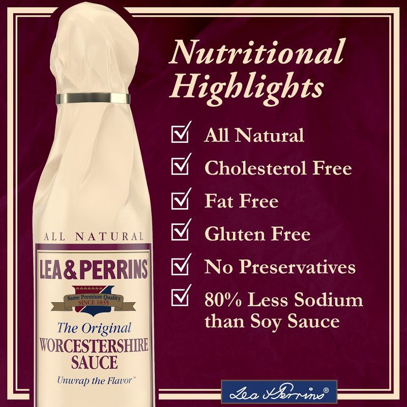 slide 6 of 11, Lea & Perrins Original Worcestershire Sauce - 10oz, 10 oz