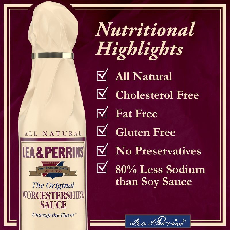 slide 7 of 11, Lea & Perrins Original Worcestershire Sauce - 10oz, 10 oz