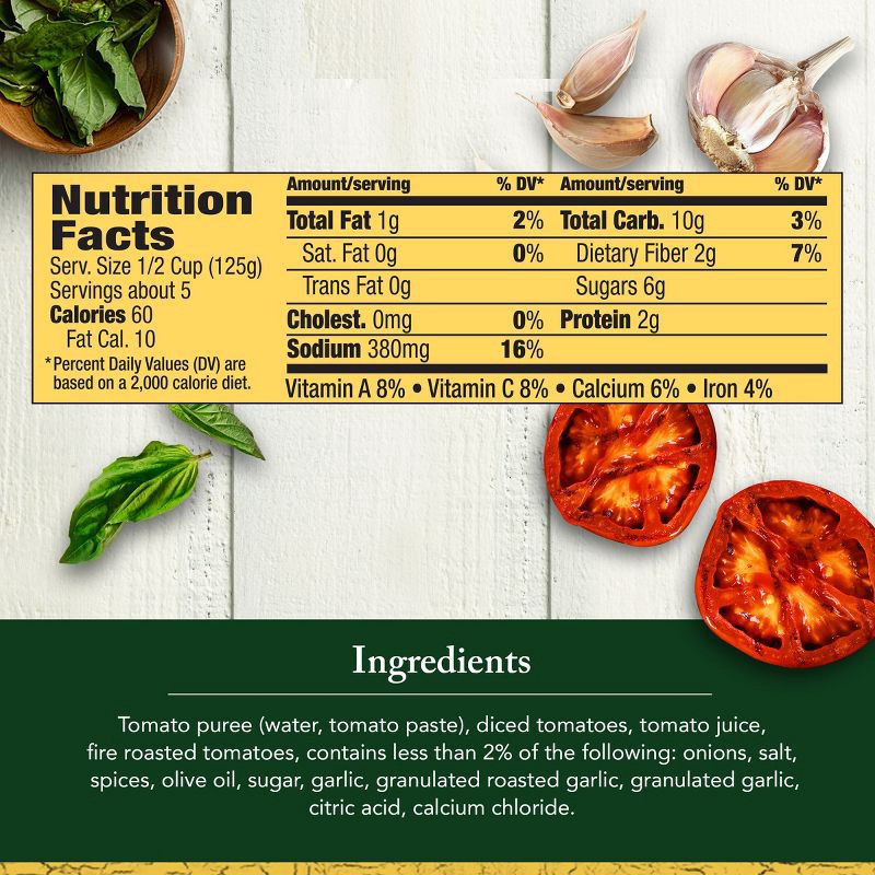 slide 7 of 9, Classico Fire Roasted Tomato & Garlic Pasta Sauce - 24oz, 24 oz