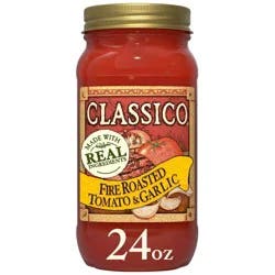 Classico Fire Roasted Tomato & Garlic Pasta Sauce - 24oz