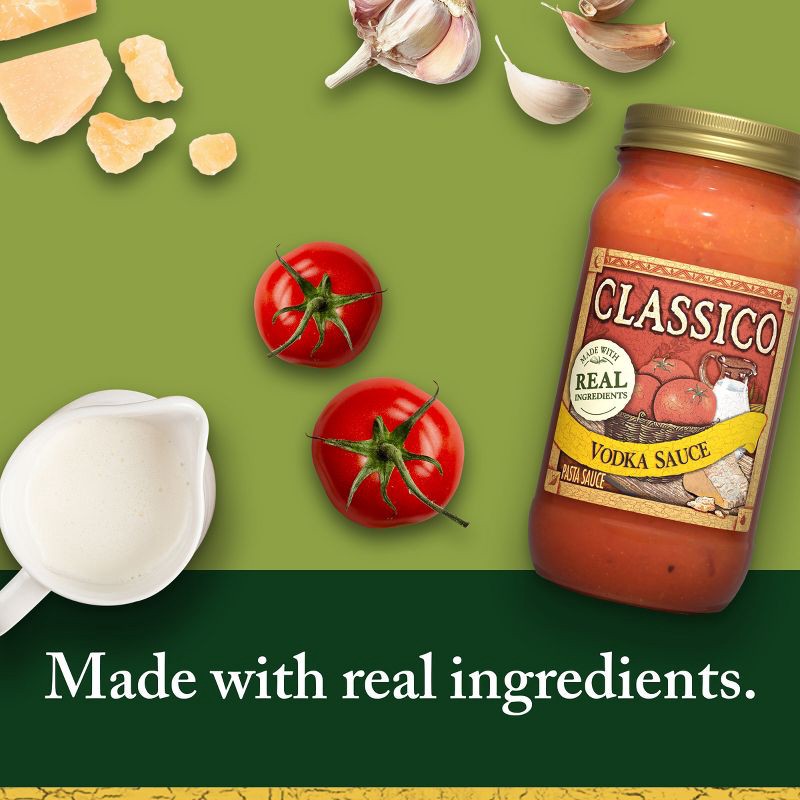 slide 3 of 9, Classico Signature Recipes Vodka Pasta Sauce - 24oz, 24 oz