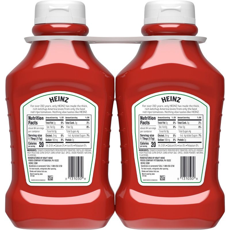 slide 8 of 13, Heinz Tomato Ketchup - 101oz/2pk, 101 oz, 2 ct