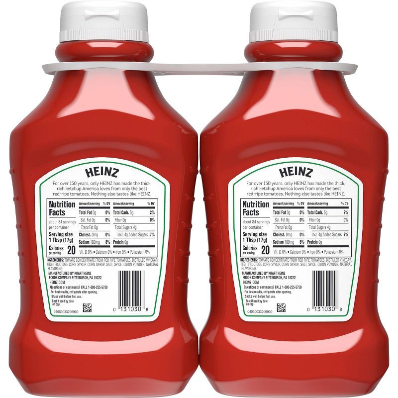 slide 11 of 13, Heinz Tomato Ketchup - 101oz/2pk, 101 oz, 2 ct