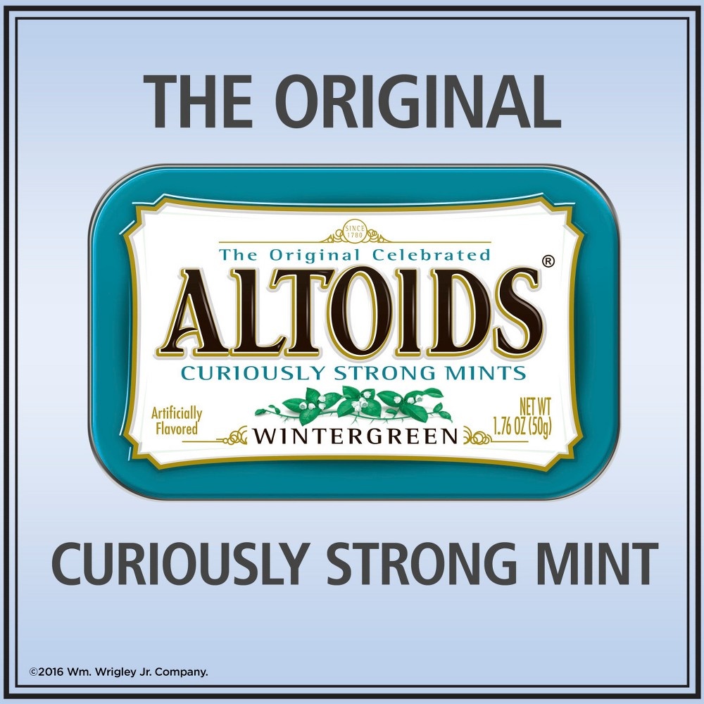 slide 7 of 7, Altoids Wintergreen Mints, 2 ct