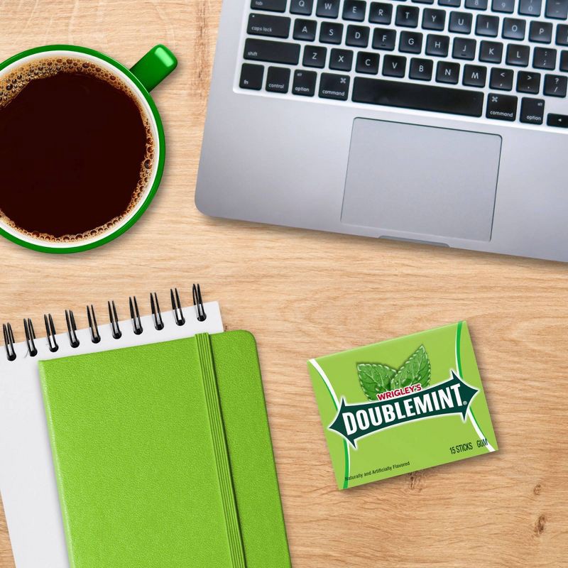 slide 5 of 9, Wrigley's Doublemint Bulk Chewing Gum Value Pack - 15ct/3pk, 15 ct, 3 ct