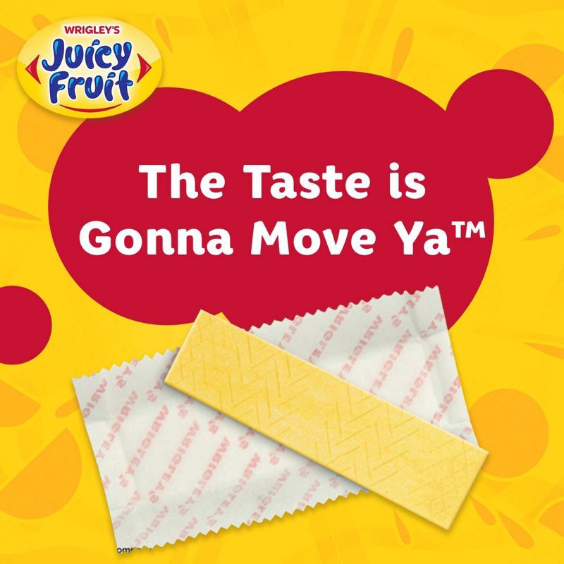 slide 3 of 8, Juicy Fruit Gum - 15 sticks/3pk, 3 ct