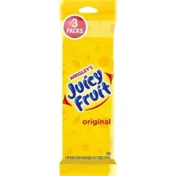 Juicy Fruit Gum - 15 sticks/3pk