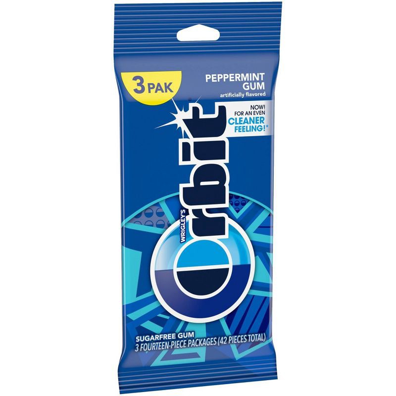 slide 8 of 9, Orbit Peppermint Sugarfree Gum - 42ct, 42 ct