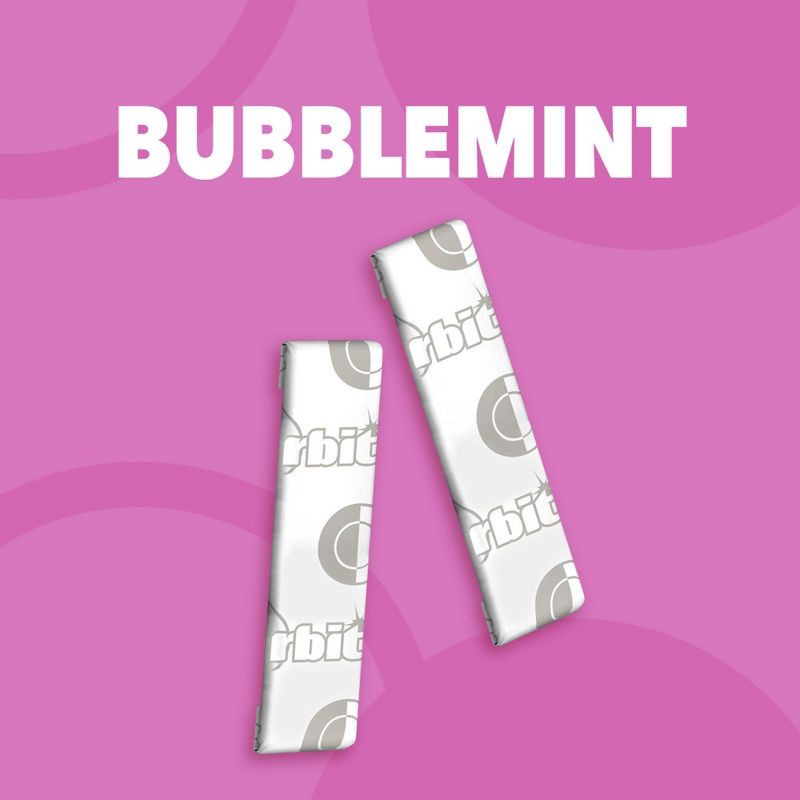 slide 3 of 10, Orbit Sugar-Free Bubblemint Gum Multipack - 14ct/3pk, 14 ct, 3 ct