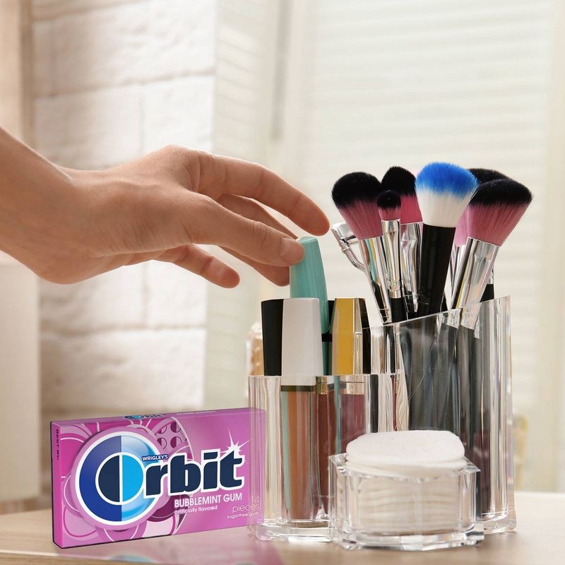 slide 7 of 10, Orbit Sugar-Free Bubblemint Gum Multipack - 14ct/3pk, 14 ct, 3 ct