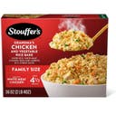 Stouffer's Family Size Grandma's Chicken & Vegetable Rice Bake Frozen Meals - 36oz: High Protein, No Added Sugar, No Artificial Flavors