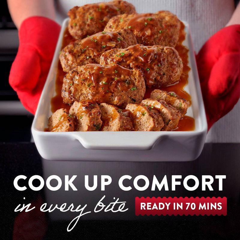 slide 3 of 8, Stouffer's Meatloaf Family Size Frozen Dinner - 33oz, 33 oz