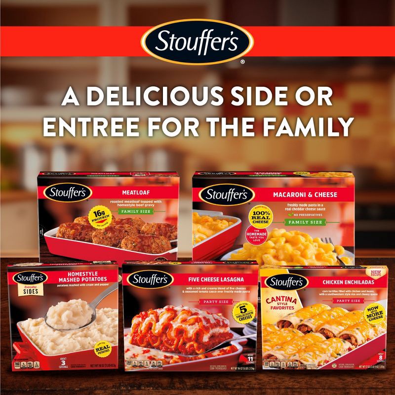 slide 15 of 17, Stouffer's Meatloaf Family Size Frozen Dinner - 33oz, 33 oz