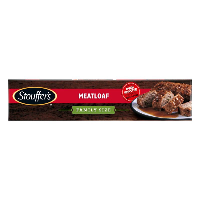 slide 5 of 17, Stouffer's Meatloaf Family Size Frozen Dinner - 33oz, 33 oz