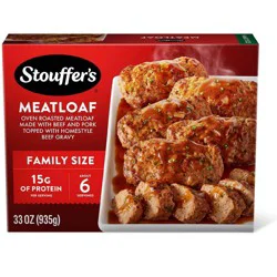 Stouffer's Meatloaf Family Size Frozen Dinner - 33oz