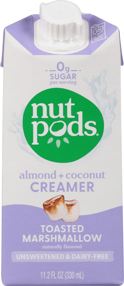 slide 4 of 9, nutpods Almond + Coconut Toasted Marshmallow Creamer - 11.2 fl oz, 11.2 fl oz