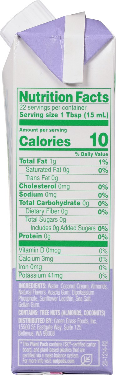 slide 8 of 9, nutpods Almond + Coconut Toasted Marshmallow Creamer - 11.2 fl oz, 11.2 fl oz