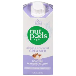 nutpods Almond + Coconut Toasted Marshmallow Creamer - 11.2 fl oz