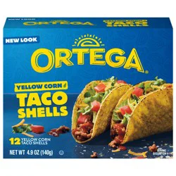Ortega Yellow Corn Taco Shells - 4.9oz/12ct