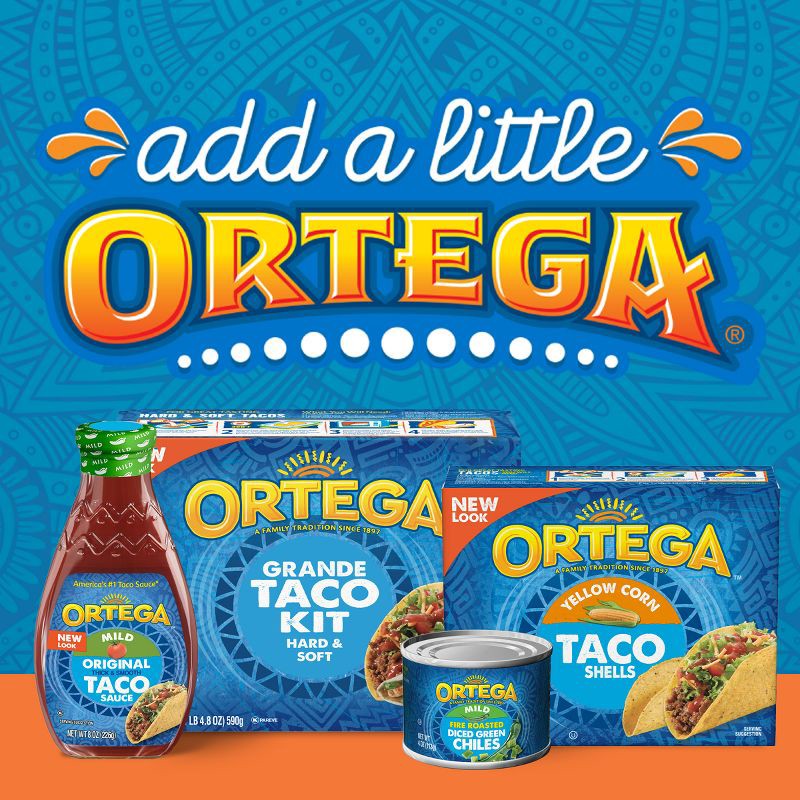 slide 6 of 8, Ortega Original Thick & Smooth Medium Taco Sauce - 16oz., 16 oz