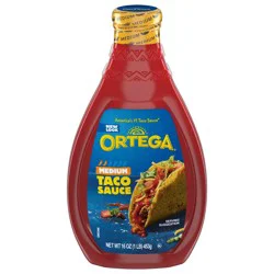Ortega Original Thick & Smooth Medium Taco Sauce - 16oz