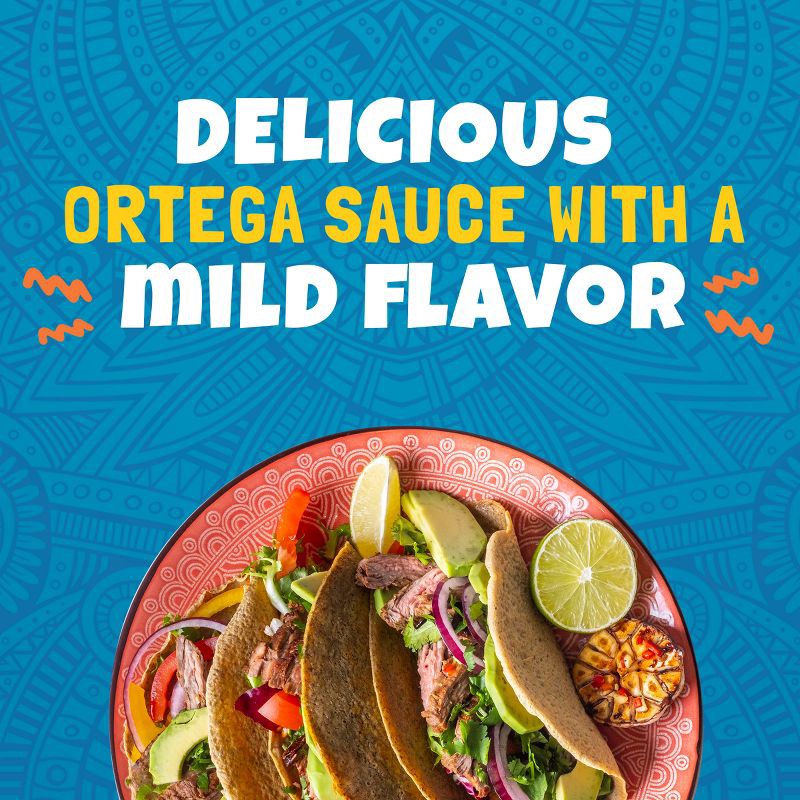 slide 5 of 8, Ortega Original Thick & Smooth Mild Taco Sauce 16-oz., 1 ct