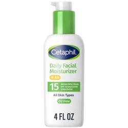 Cetaphil Daily Face Moisturizer Sunscreen Lotion - SPF 15 - Fragrance Free - 4 fl oz