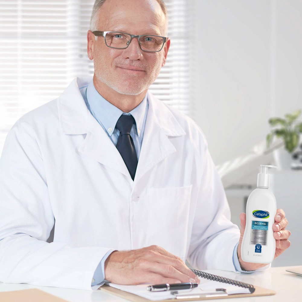 slide 2 of 6, Cetaphil Restoraderm Skin Restoring Body Moisturizer Unscented - 10oz, 10 oz