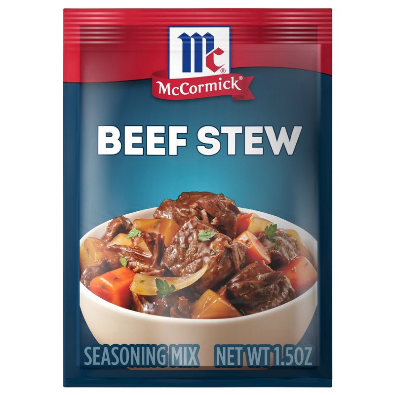 slide 1 of 21, McCormick Classic Beef Stew Seasoning Mix - 1.5oz, 1.5 oz