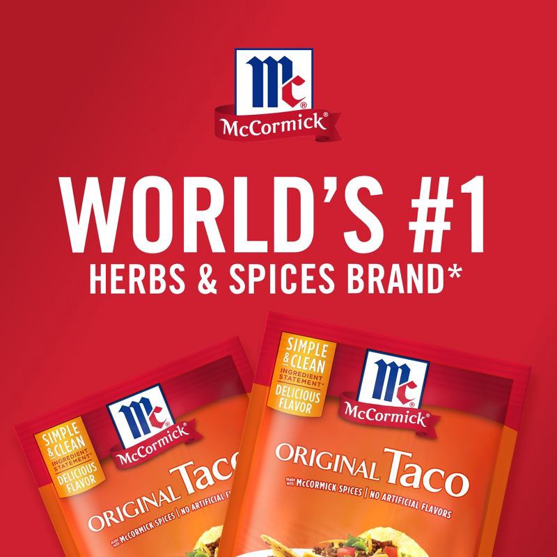 slide 19 of 20, McCormick Original Taco Seasoning Mix -1oz, 1 oz
