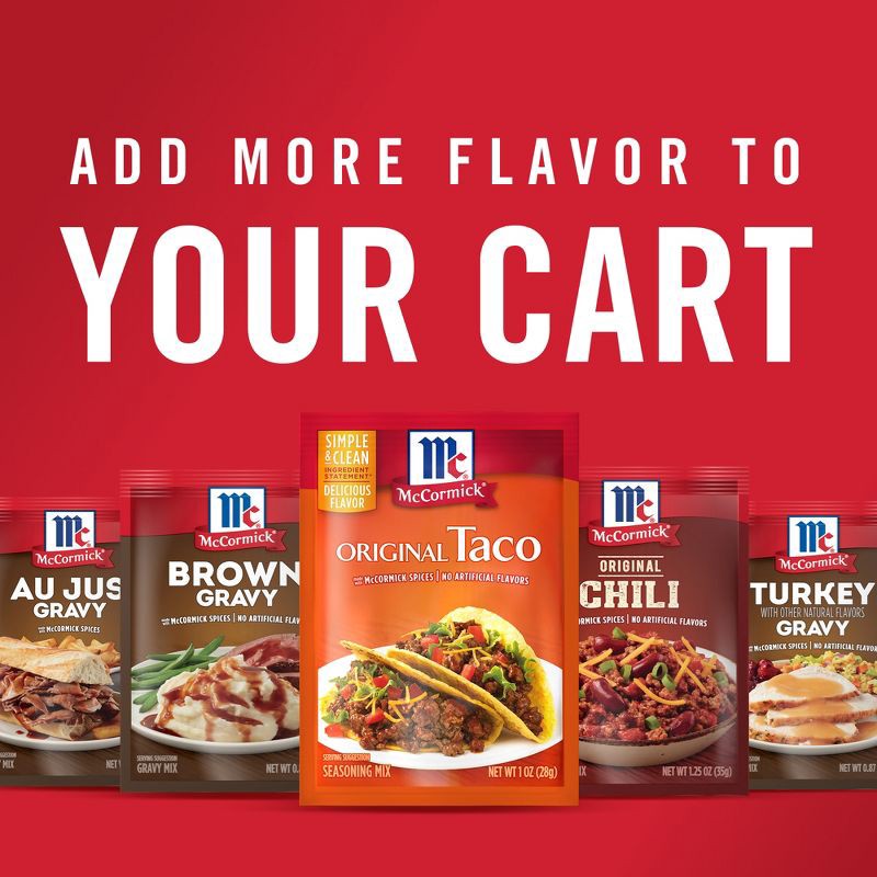 slide 20 of 20, McCormick Original Taco Seasoning Mix -1oz, 1 oz