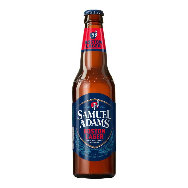 slide 2 of 9, Samuel Adams Boston Lager Beer - 6pk/12 fl oz Bottles, 6 ct; 12 fl oz