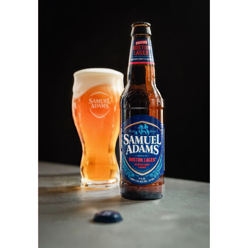 slide 7 of 9, Samuel Adams Boston Lager Beer - 6pk/12 fl oz Bottles, 6 ct; 12 fl oz