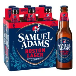 Samuel Adams Boston Lager Beer - 6pk/12 fl oz Bottles