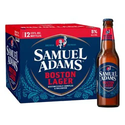 Samuel Adams Boston Lager Beer - 12pk/12 fl oz Bottles