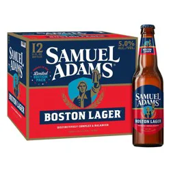 Samuel Adams Boston Lager Beer - 12pk/12 fl oz Bottles