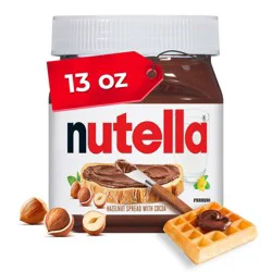 Nutella Chocolate Hazelnut Spread - 13oz: Gluten-Free, No Artificial Colors