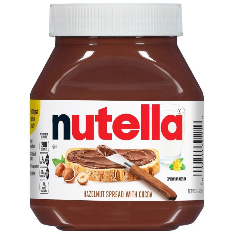 slide 1 of 7, Nutella Ferrero Chocolate Hazelnut Spread - 26.5oz, 26.5 oz