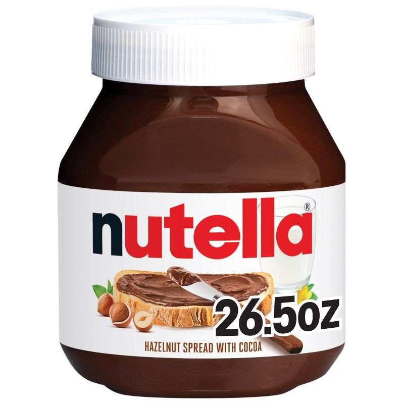 slide 1 of 9, Nutella Ferrero Chocolate Hazelnut Spread - 26.5oz, 26.5 oz