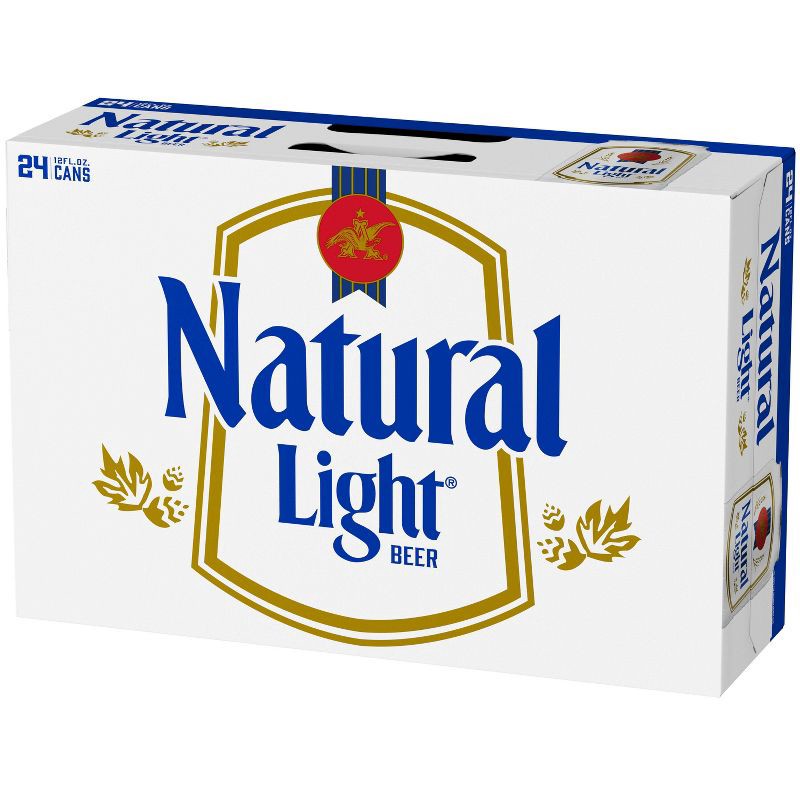 slide 2 of 11, Natural Light Beer - 24pk/12 fl oz Cans, 24 ct; 12 fl oz