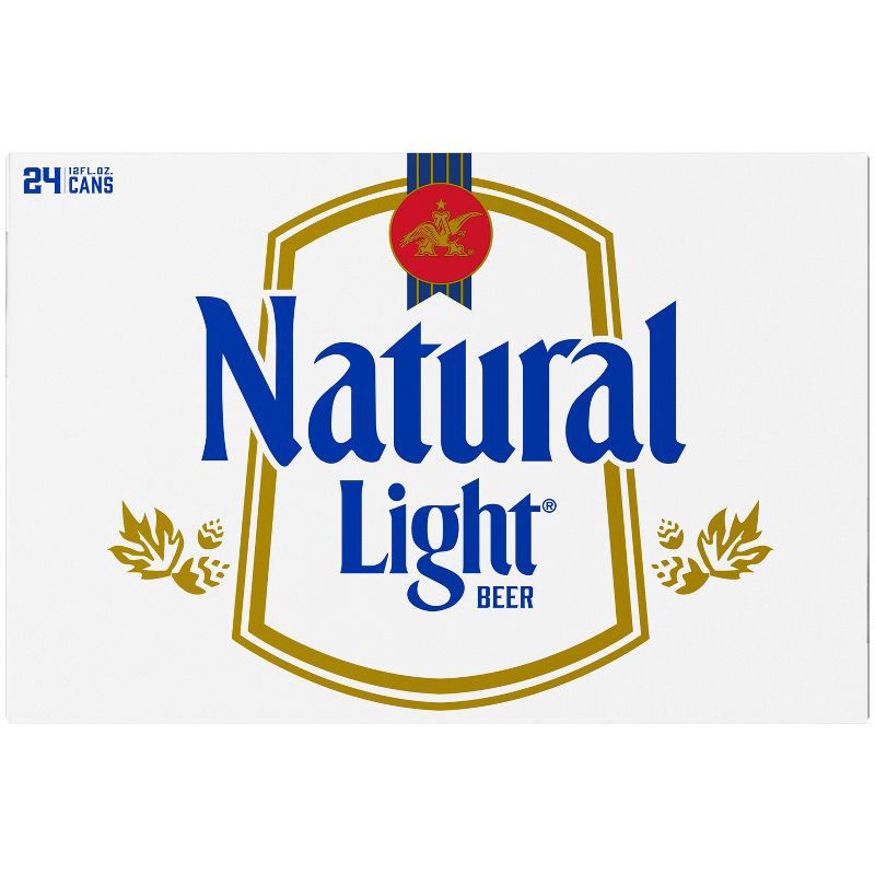 slide 7 of 11, Natural Light Beer - 24pk/12 fl oz Cans, 24 ct; 12 fl oz
