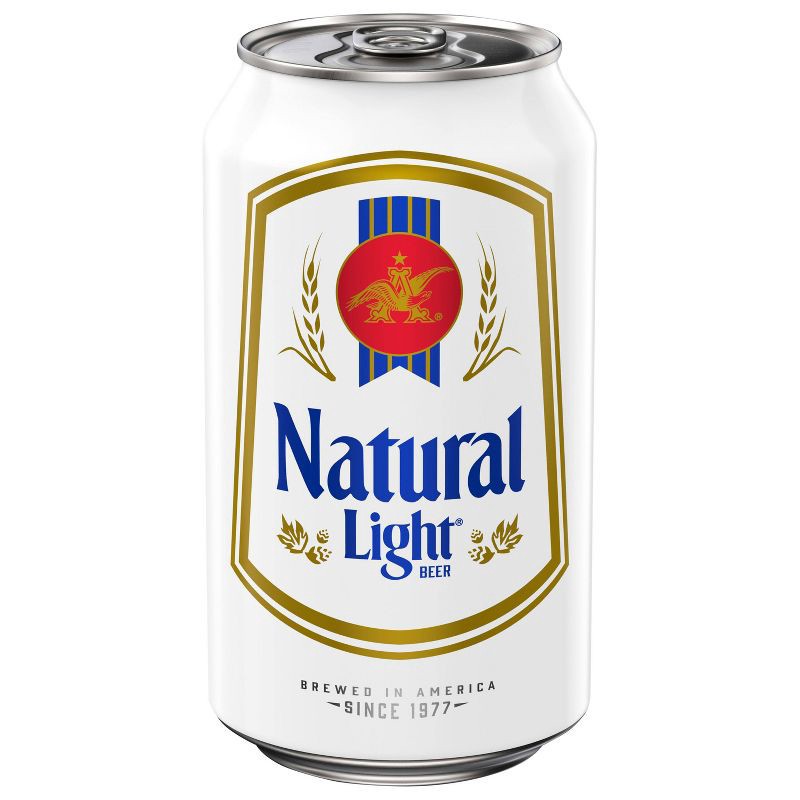 slide 10 of 11, Natural Light Beer - 24pk/12 fl oz Cans, 24 ct; 12 fl oz