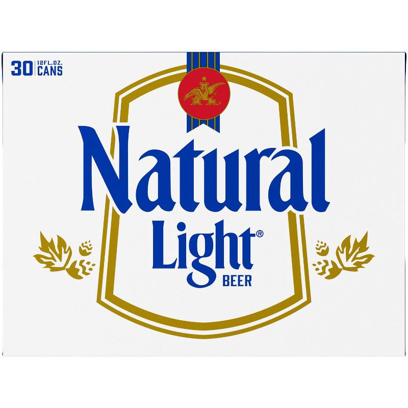 slide 5 of 10, Natural Light Beer - 30pk/12 fl oz Cans, 30 ct; 12 fl oz